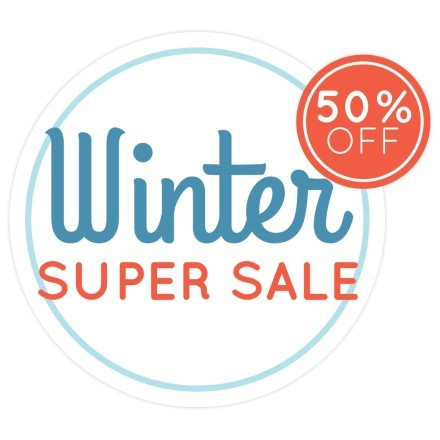 Winter Sale Blue-Orange